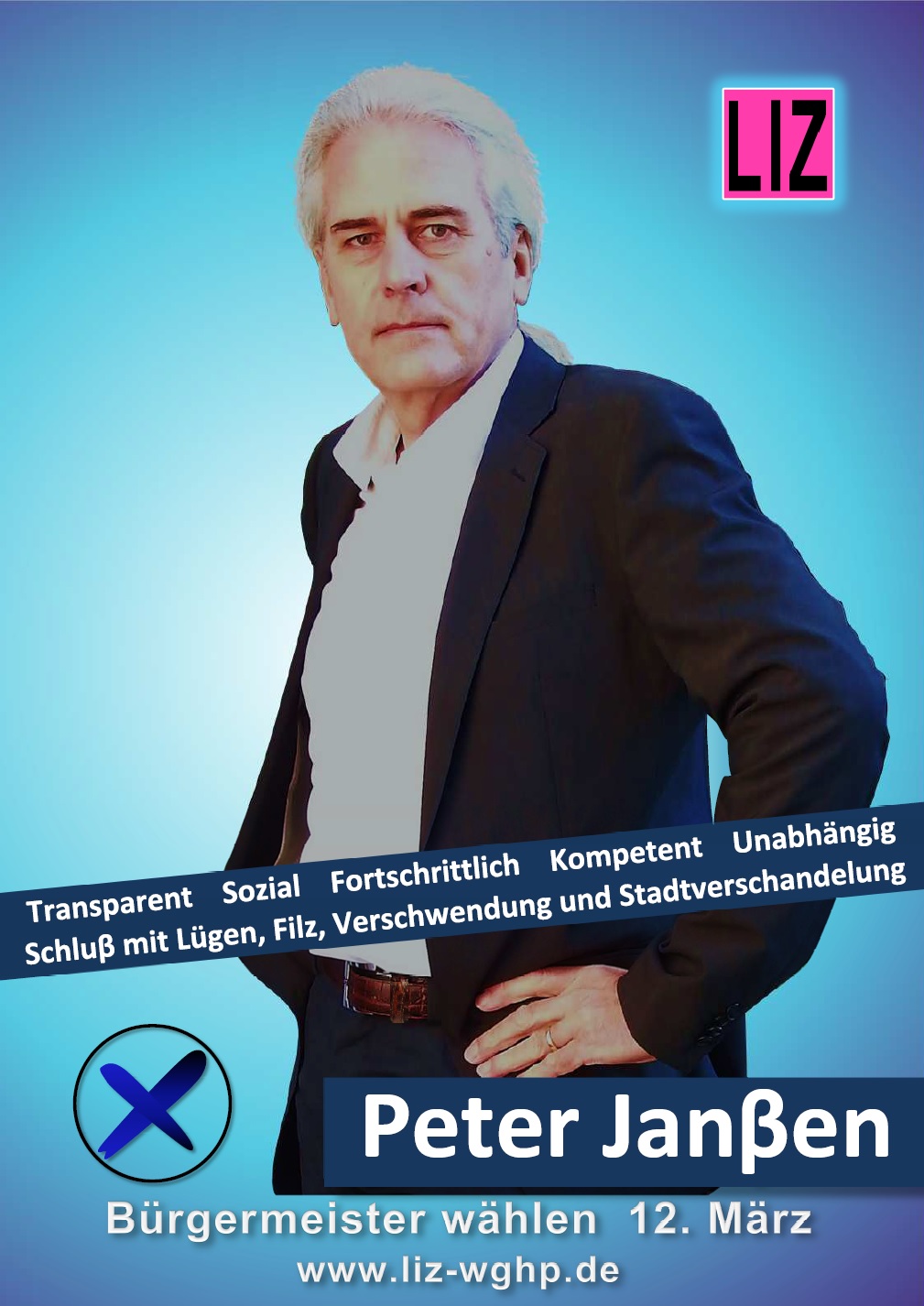 Wahlplakat Peter Janßen 2017